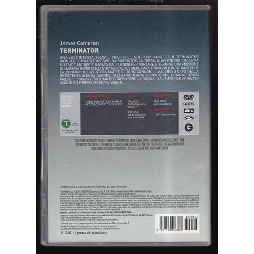 EBOND Terminator Editoriale DVD DB771559