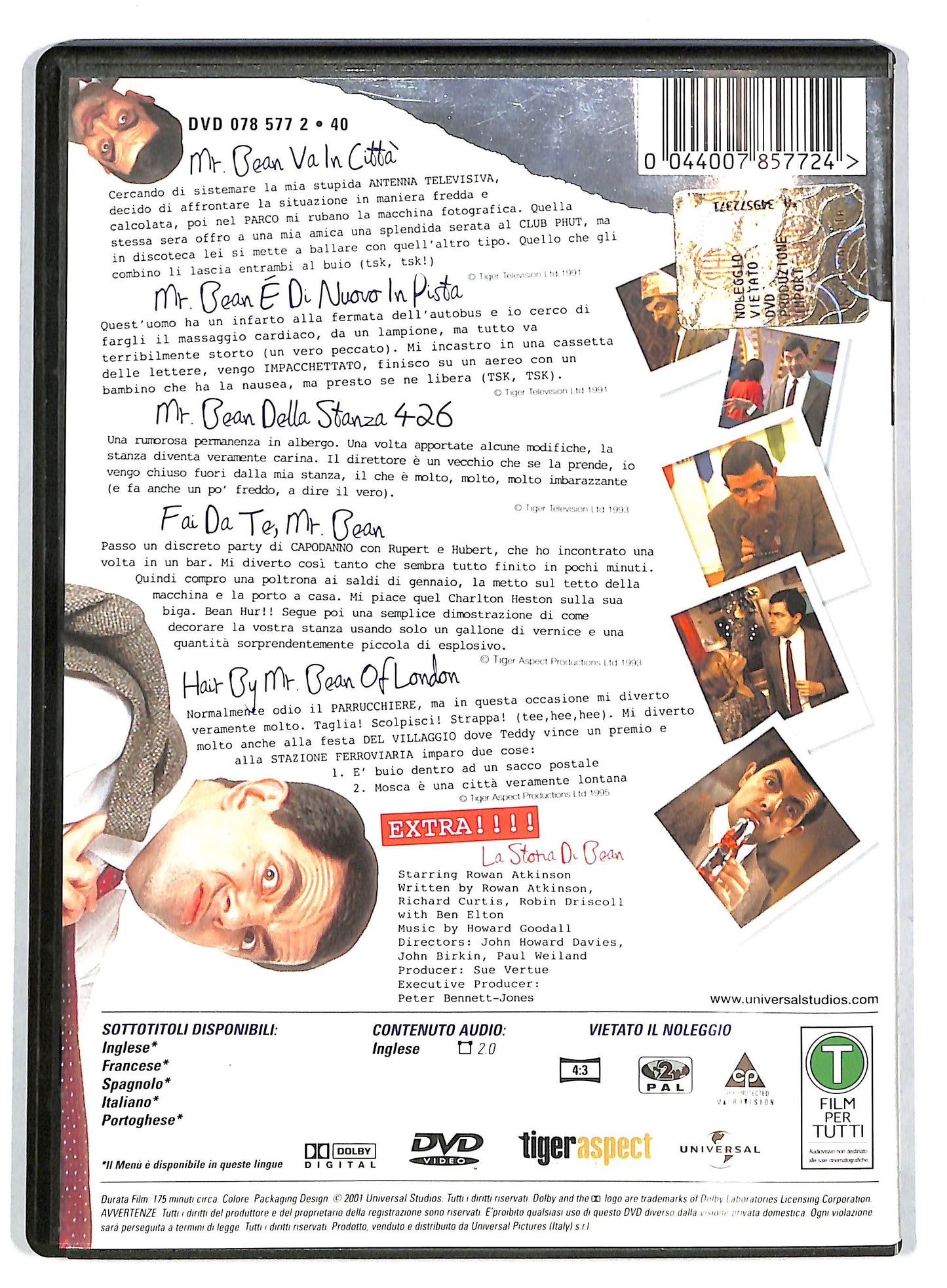 EBOND Mr. Bean II - EDIZIONE SPECIALE 10 anniversario DVD DB771759