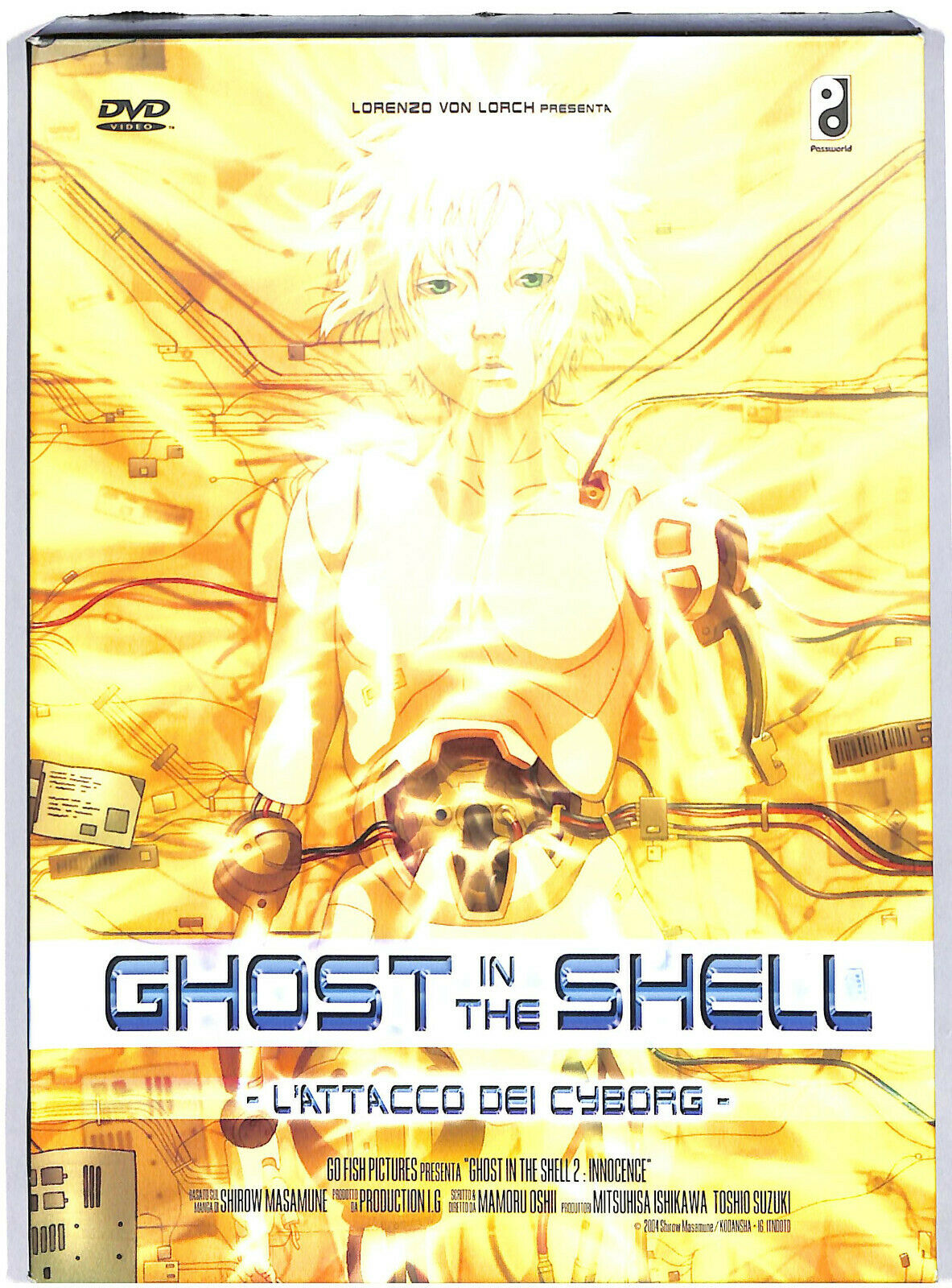 EBOND Ghost In The Shell. L'attacco Dei Cyborg Slipcase DVD DB771911