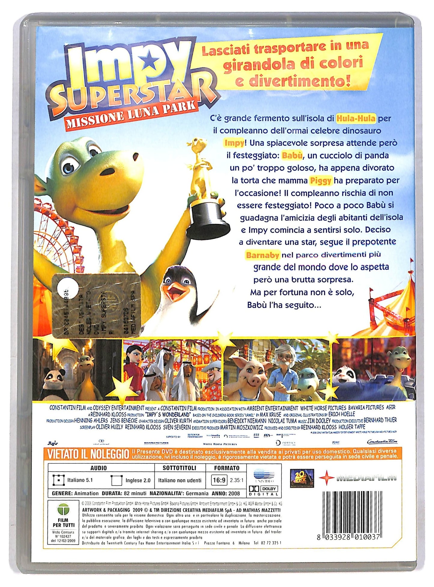 EBOND Impy superstar - Missione luna park DVD DB771915