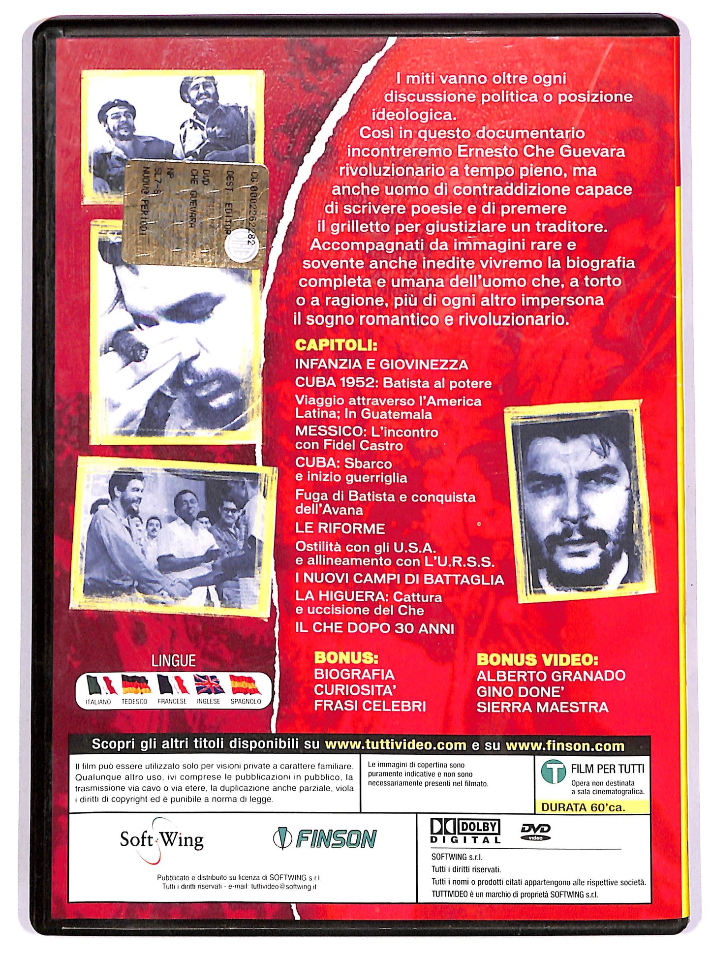 EBOND Che Guevara - Hasta la Victoria Siempre EDITORIALE DVD DB771951