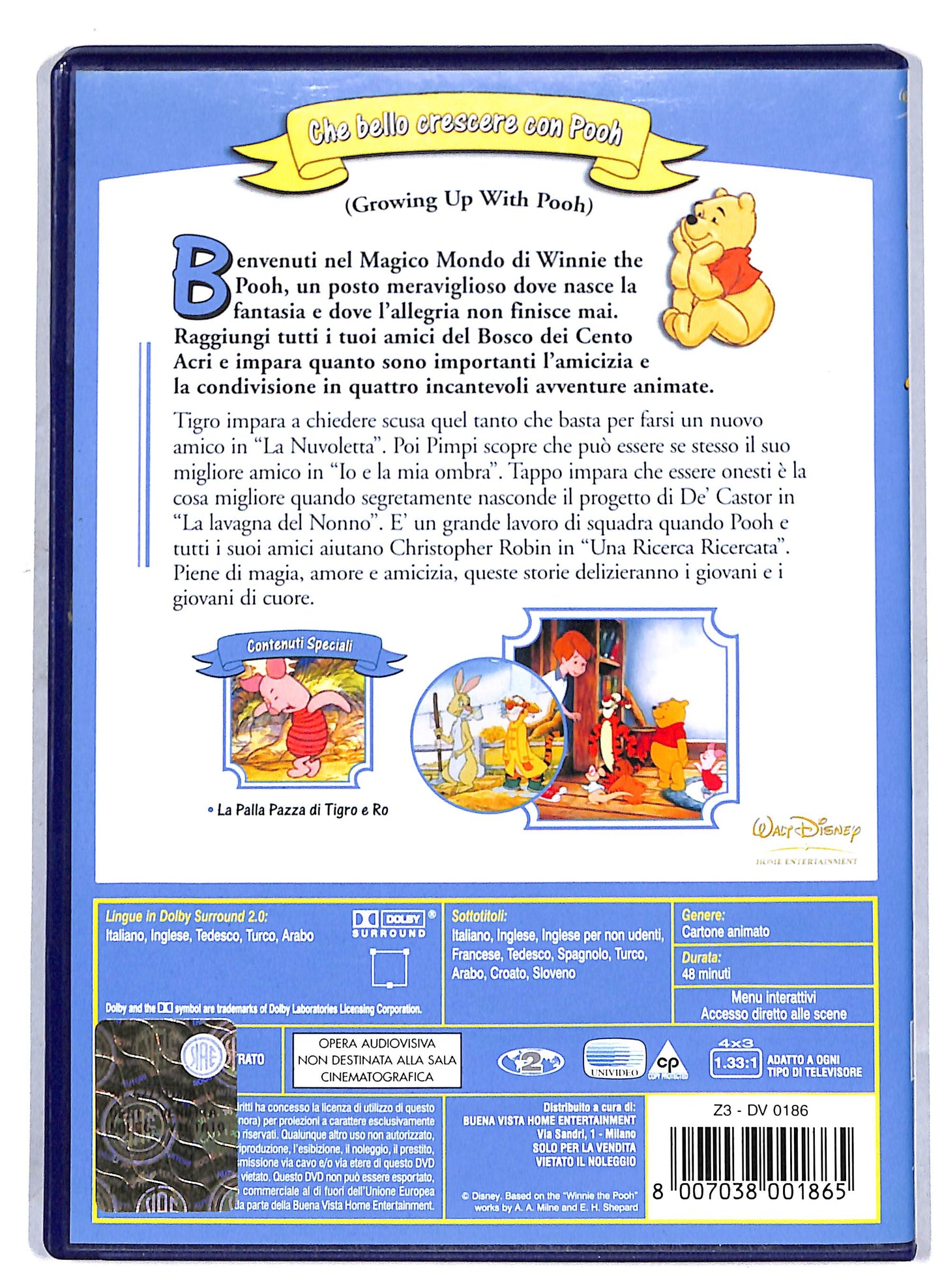EBOND Winnie the Pooh - Che bello crescere con Pooh DVD DB771954