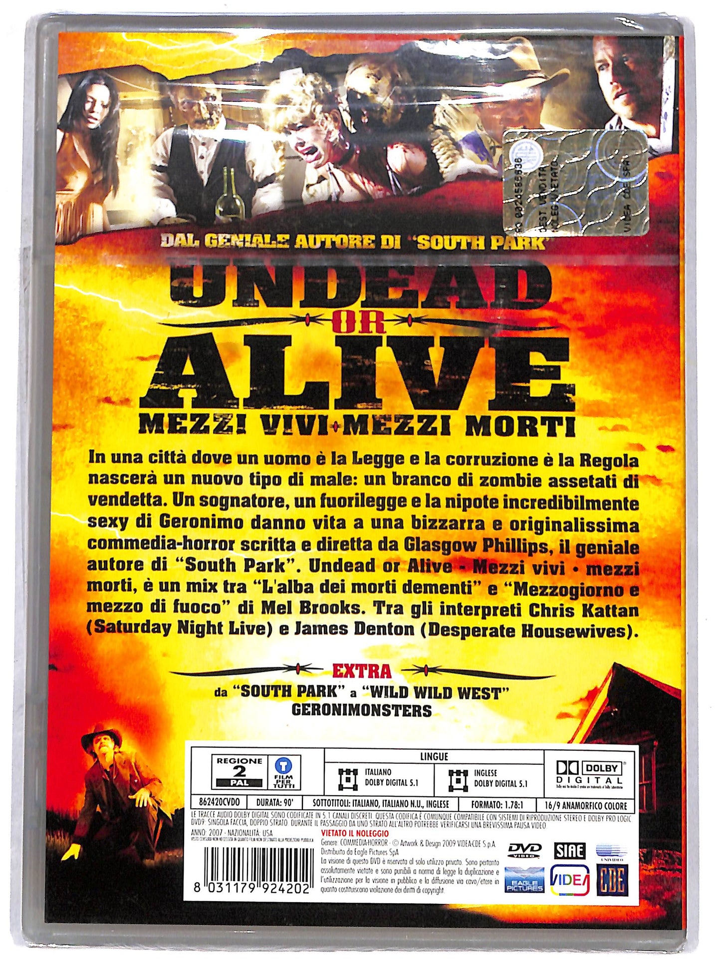 EBOND Undead or Alive - Mezzi vivi, mezzi morti NOLEGGIO DVD DB772101