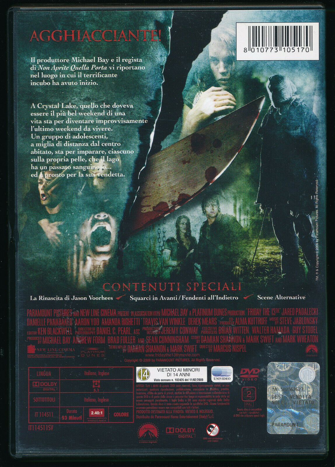 EBOND Venerdi 13 NOLEGGIO DVD DB772126