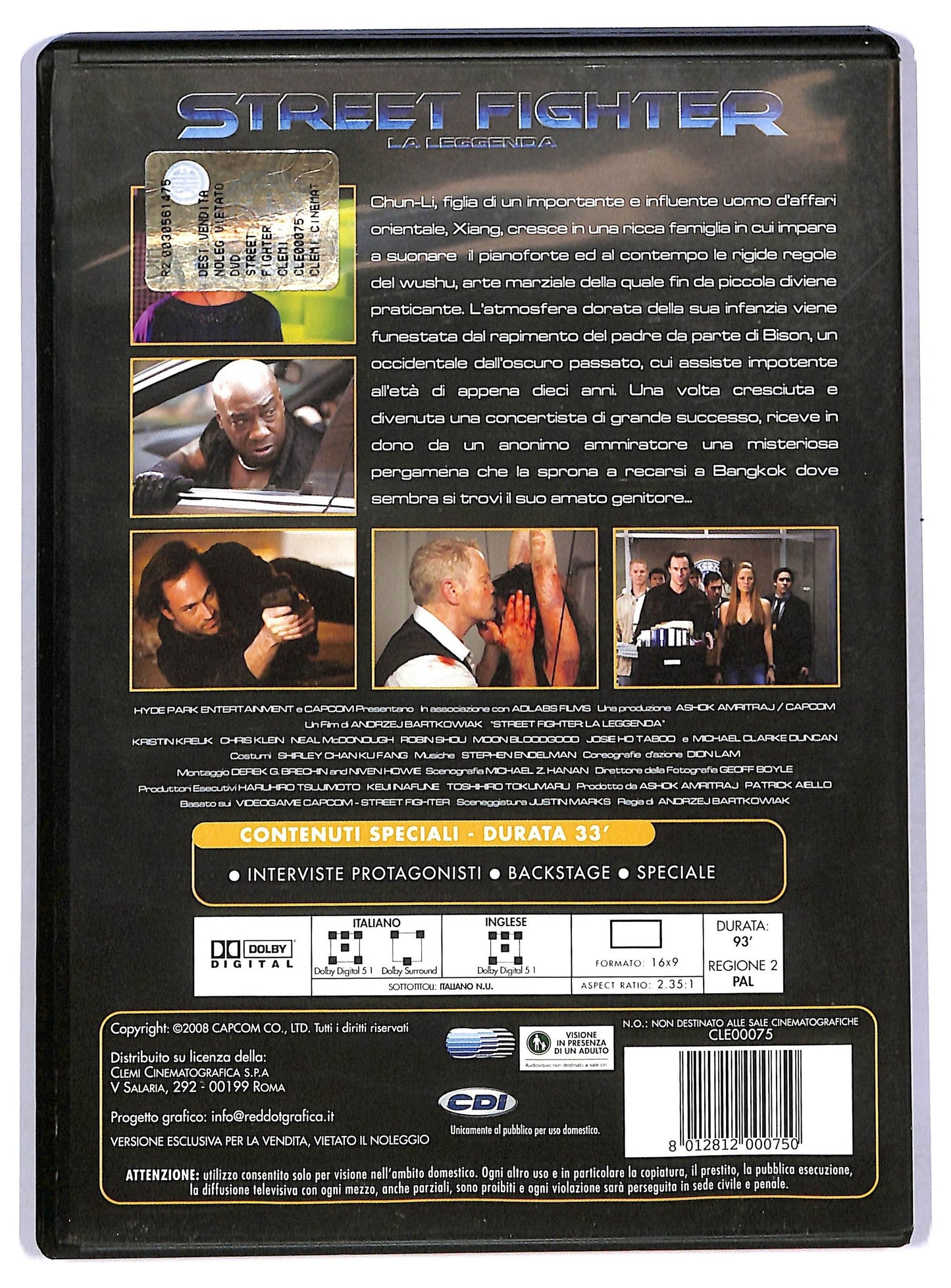 EBOND Street Fighter - La leggenda NOLEGGIO DVD DB772164