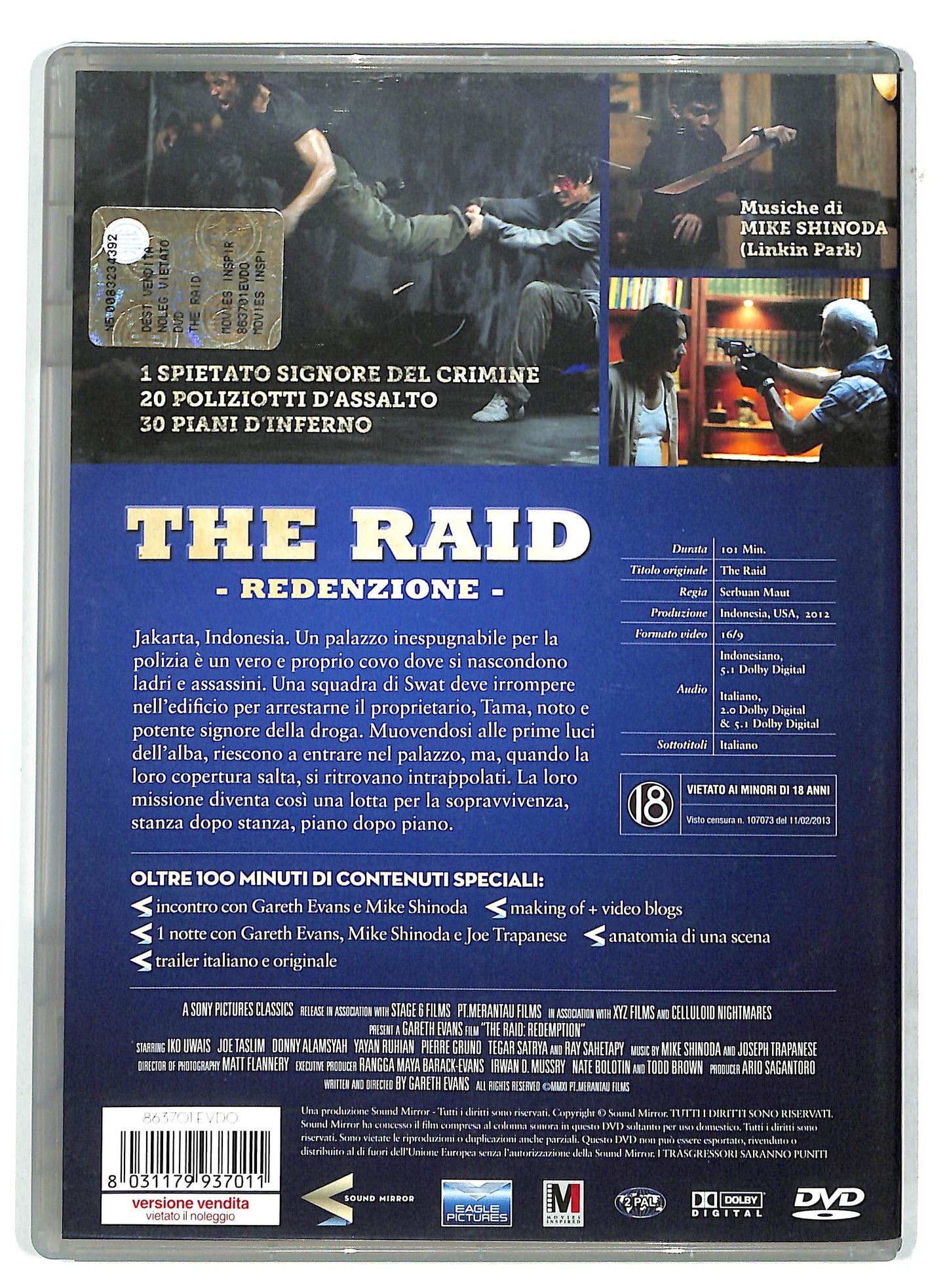 EBOND The Raid - Redenzione DVD DB772306