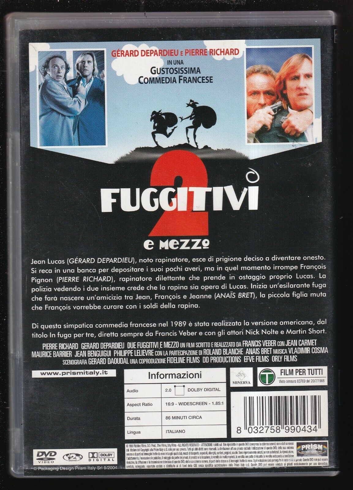 EBOND Due Fuggitivi e Mezzo DVD DB772313