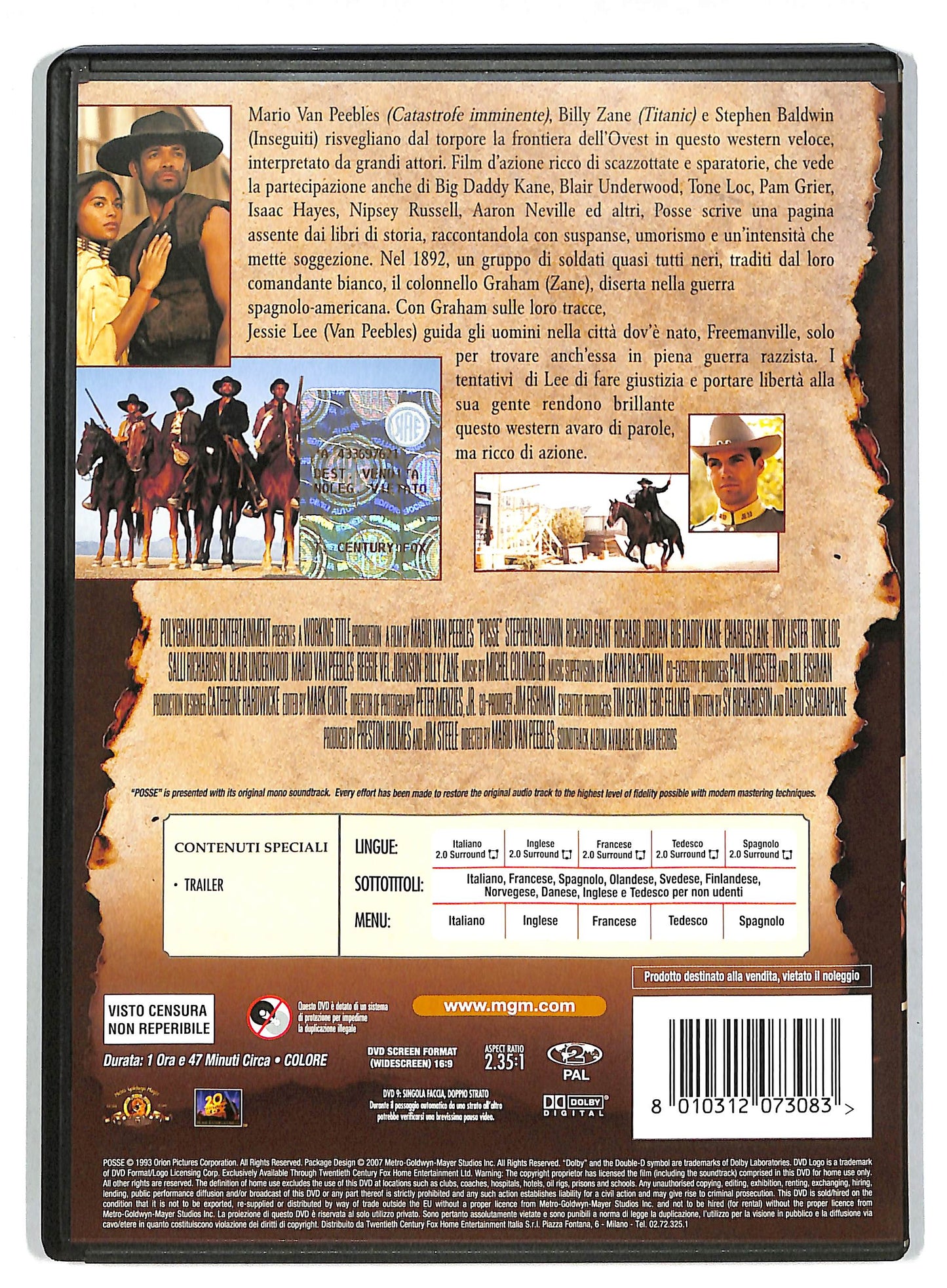 EBOND Posse - La leggenda di Jessie Lee DVD DB772330