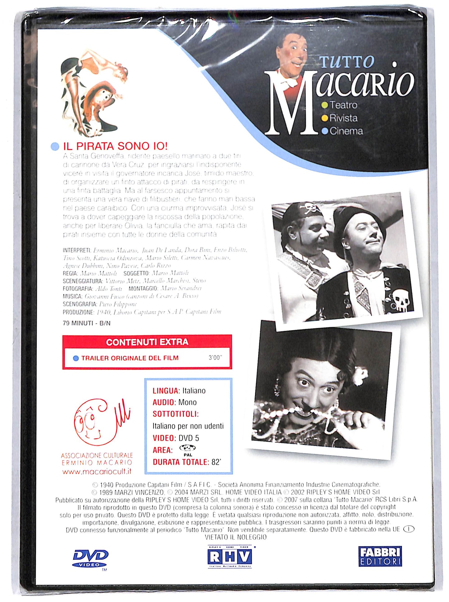 EBOND Il pirata sono io! EDITORIALE DVD DB772338
