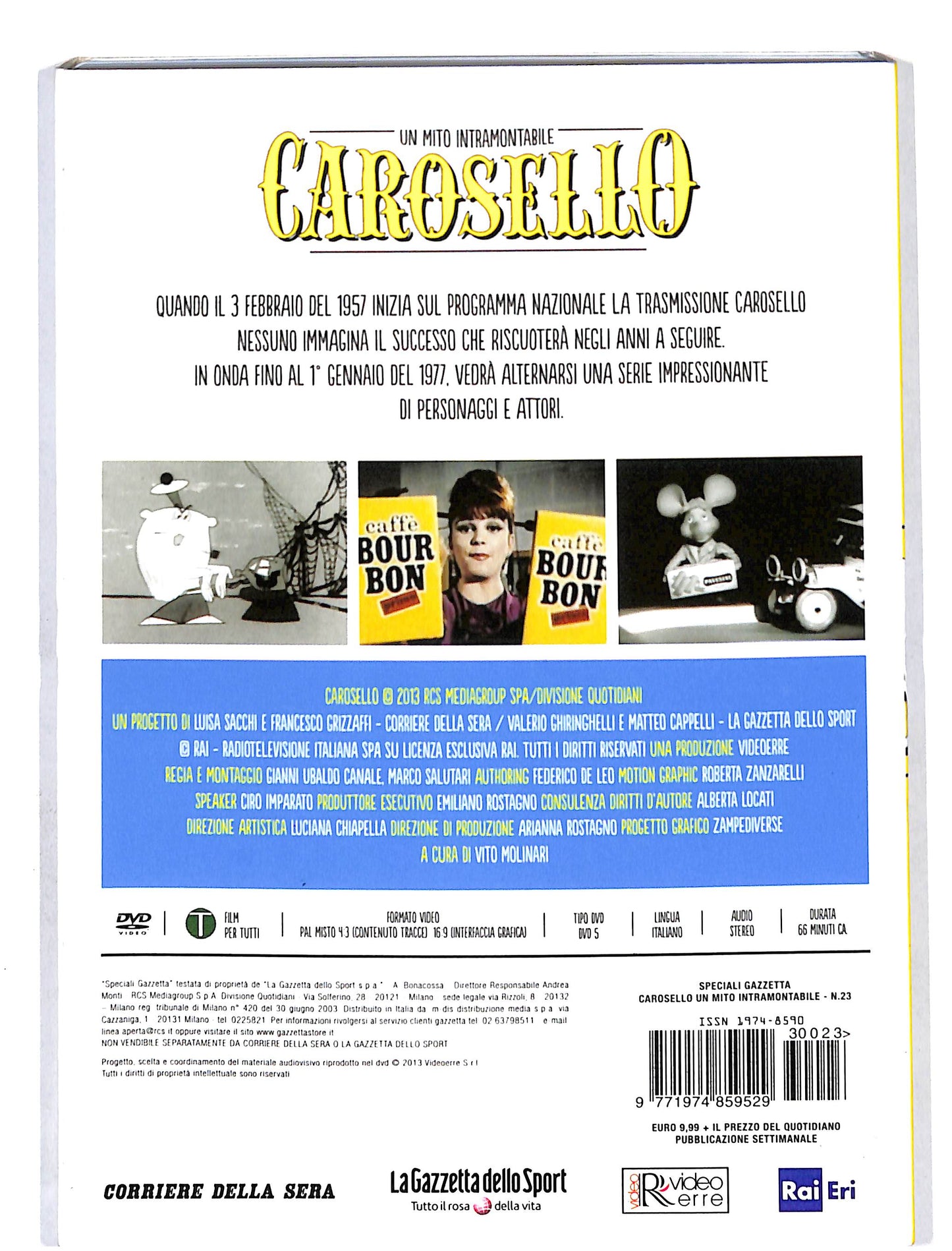 EBOND Carosello Personaggi animati 23 EDITORIALE DVD DB772352