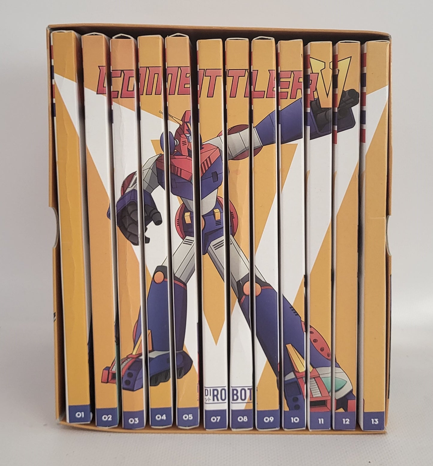 EBOND Combattler V - Cofanetto 12 dvd + Fascicoli MANCA VOL .6 DVD DB772603