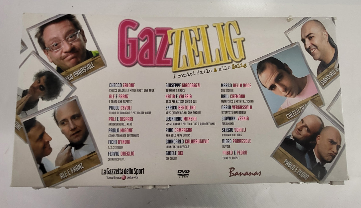 EBOND Gazzelig I Comici Dalla A Alle Zelig - 21 Dvd - Cofanetto DVD DB772604