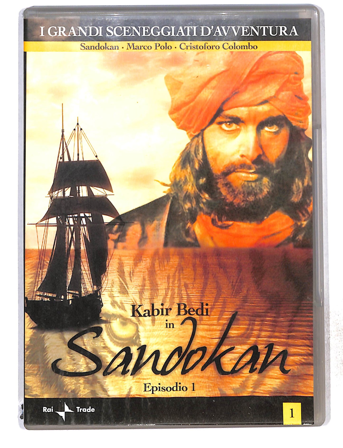EBOND I Grandi Sceneggiati d'avventura - Sandokan vol.1 DVD DB772825
