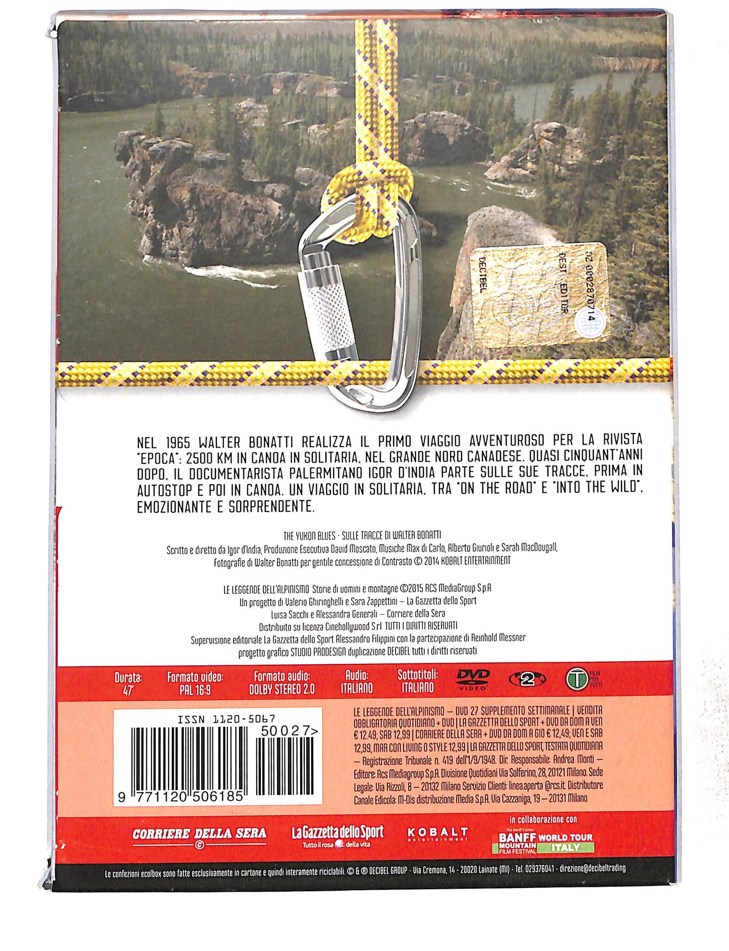 EBOND Le Leggende Dell'Alpinismo Vol.27 the Yukon Blues DVD DB772847