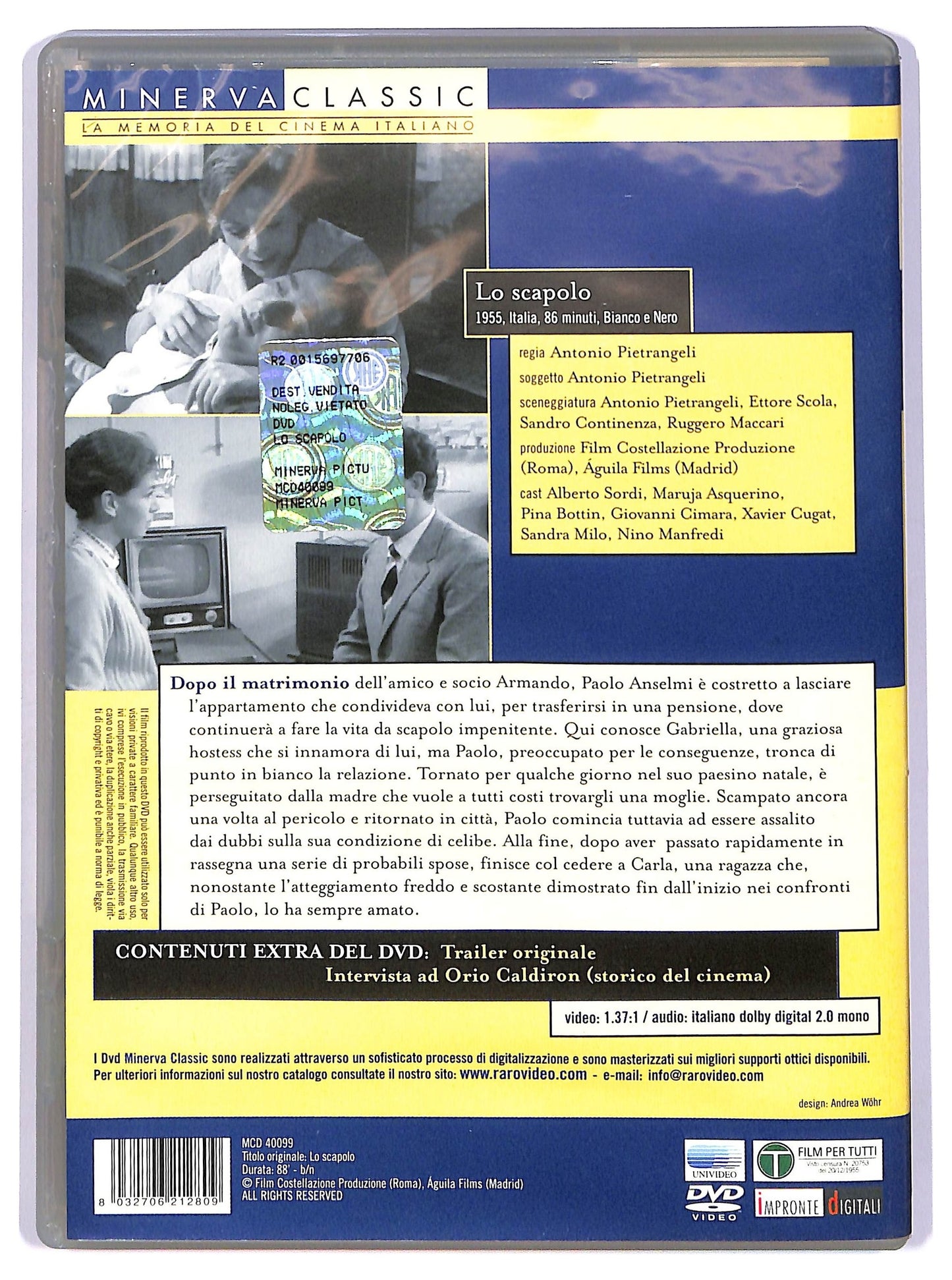 EBOND Lo scapolo DVD DB773023