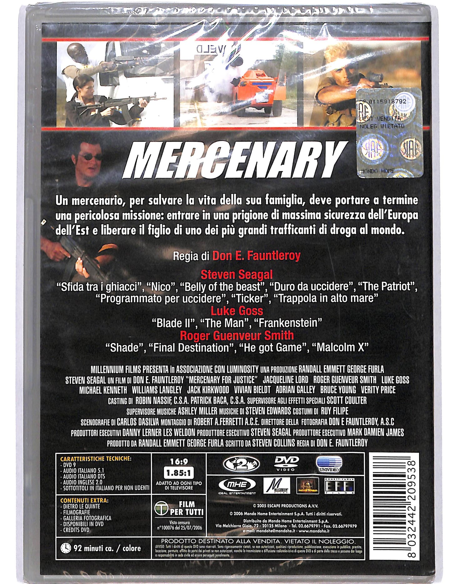 EBOND Mercenary DVD DB773203