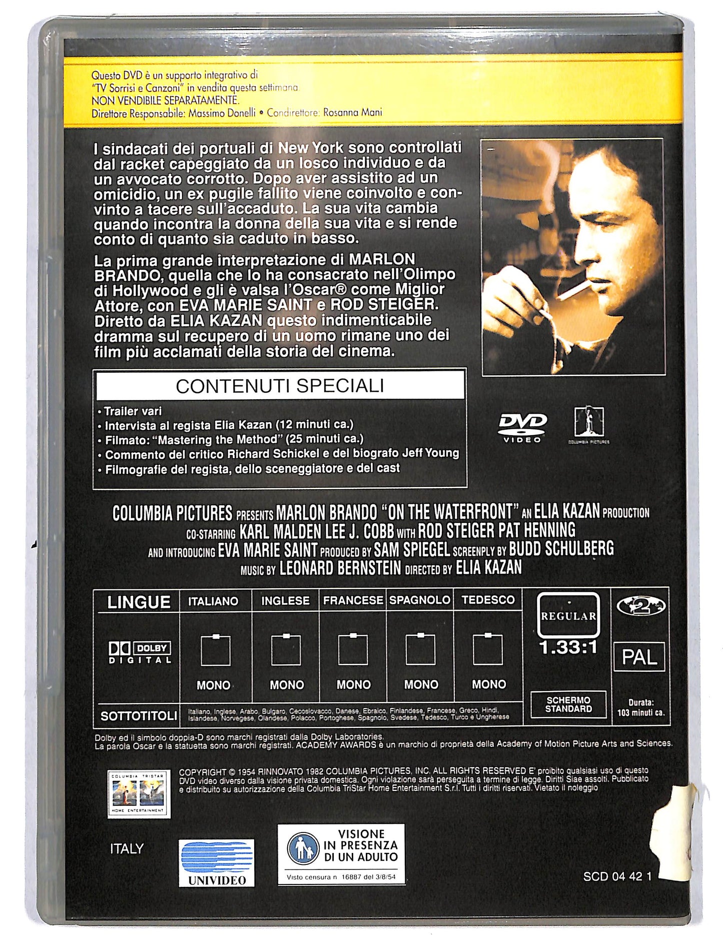 EBOND Fronte del porto EDITORIALE DVD DB773216