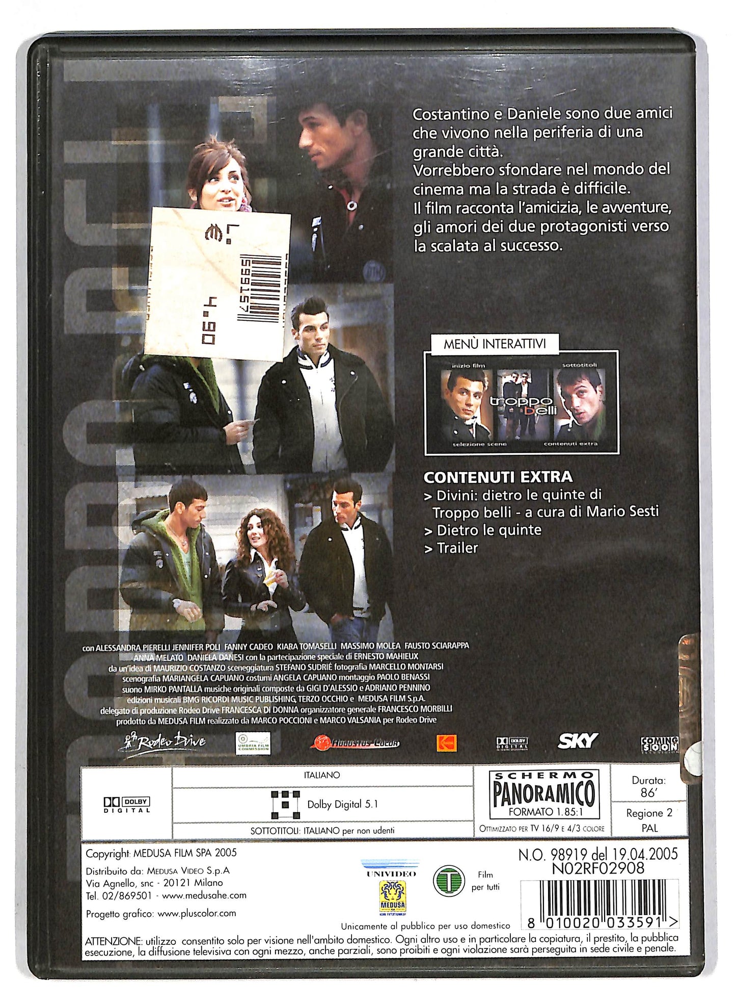 EBOND Troppo belli DVD DB773263