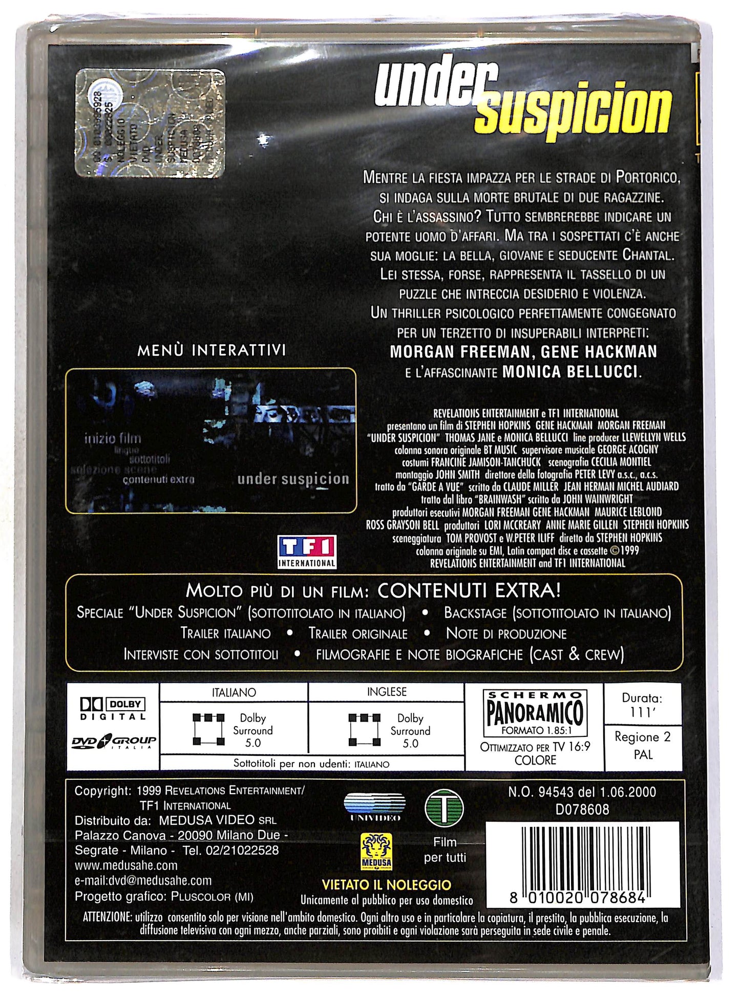 EBOND Under Suspicion - Serie Premium NOLEGGIO DVD DB773303