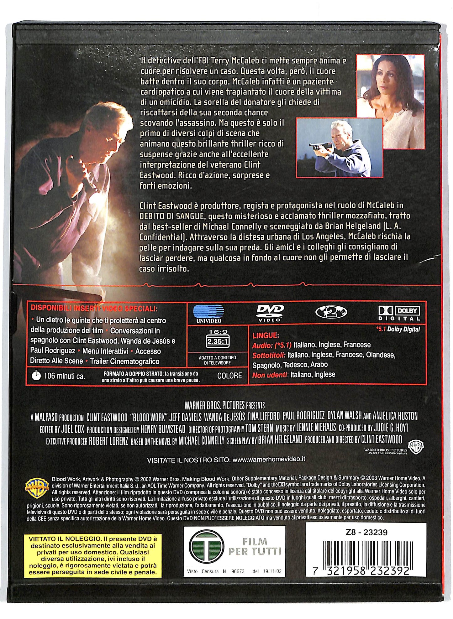EBOND Debito di sangue SNAPPER DVD DB773324