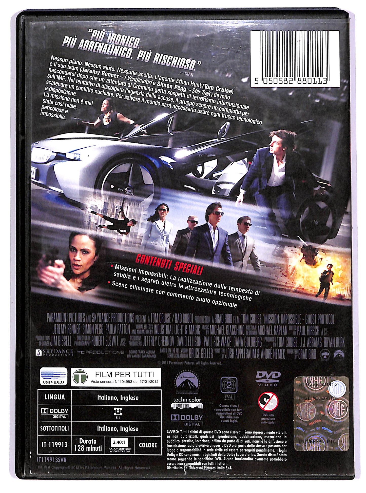 EBOND Mission Impossible - Protocollo fantasma NOLEGGIO DVD DB773342