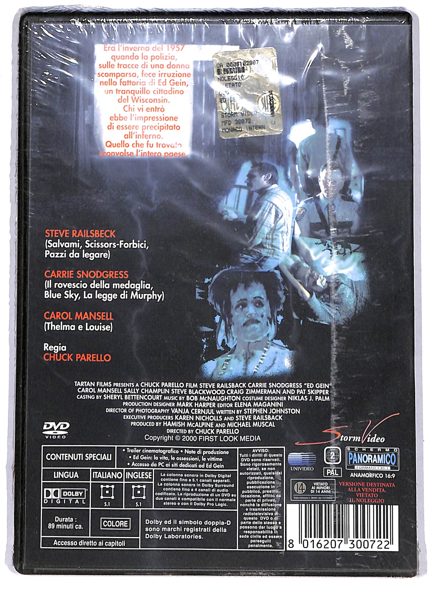 EBOND ed gein DVD DB773365