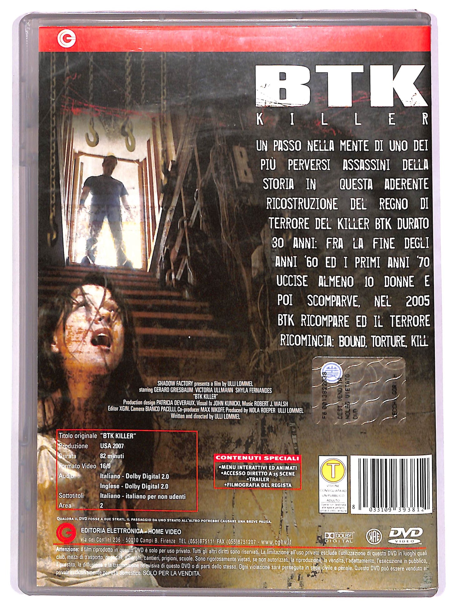 EBOND BTK Killer DVD DB773432