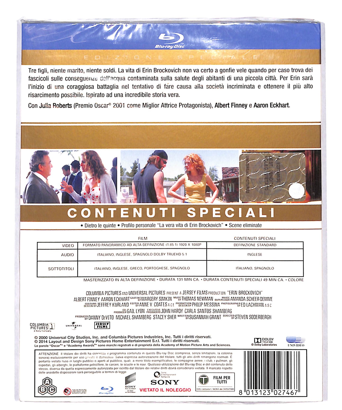 EBOND Erin Brockovich BLURAY DB773602