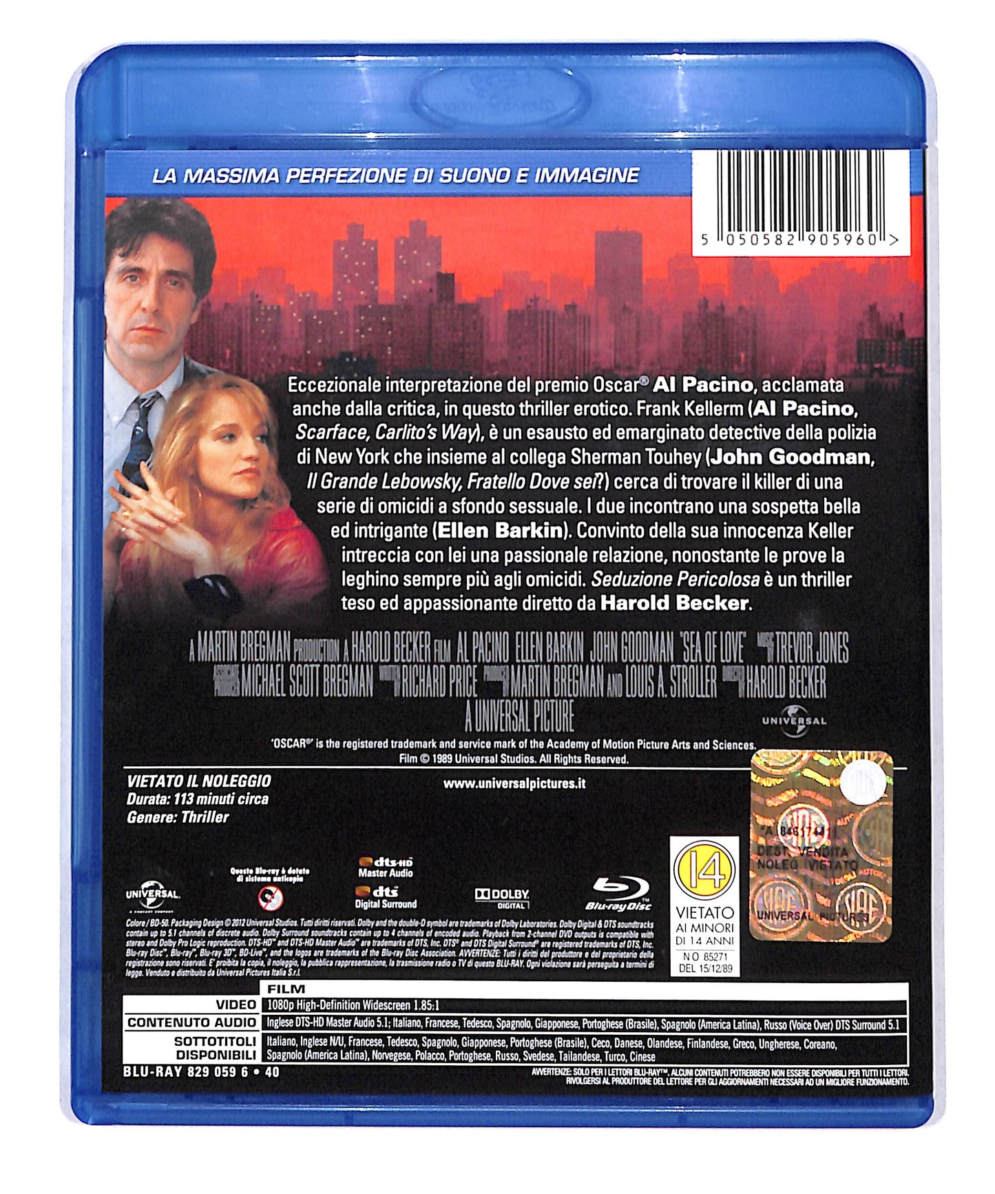 EBOND Seduzione pericolosa BLURAY DB773627