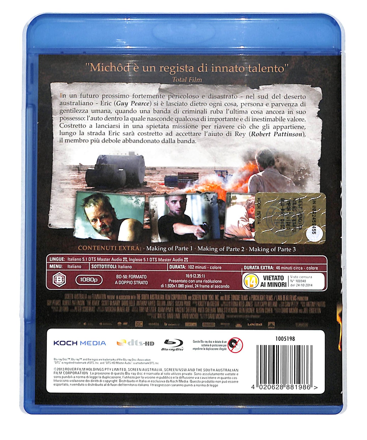 EBOND The Rover BLURAY BLURAY DB773652