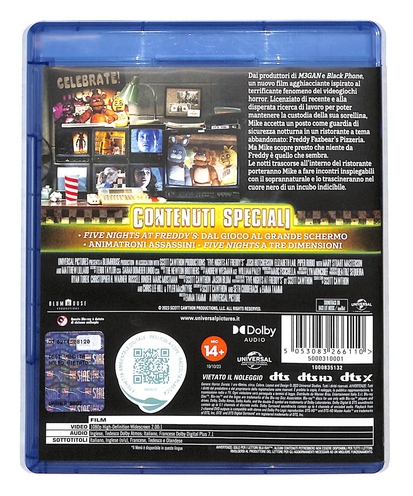 EBOND Five Nights at Freddy's BLURAY DB773656