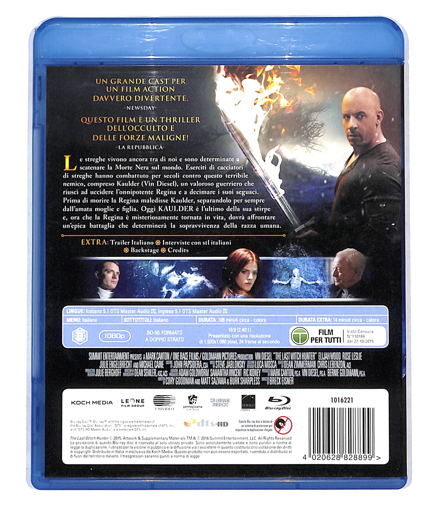 EBOND The Last Witch Hunter BLURAY DB773661