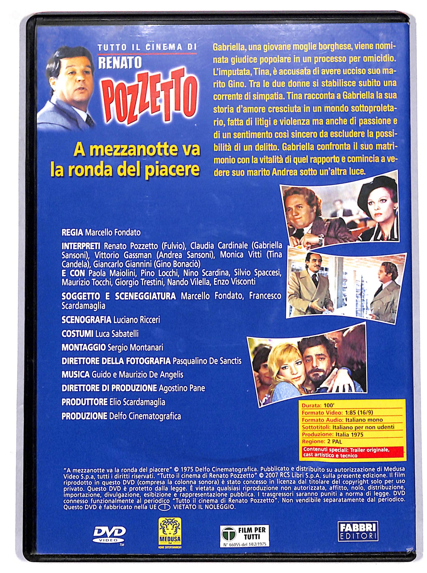 EBOND A mezzanotte va la ronda del piacere - EDITORIALE DVD DB773813