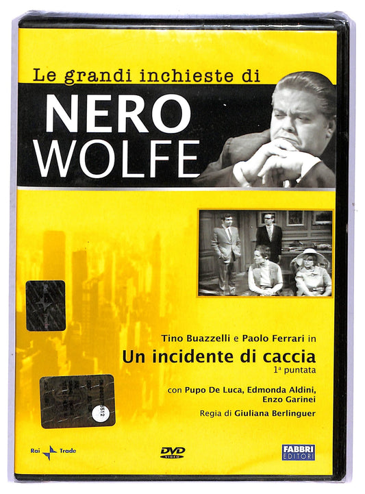EBOND Un incidente di caccia prima puntata - Nero wolfe EDITORIALE DVD DB773834