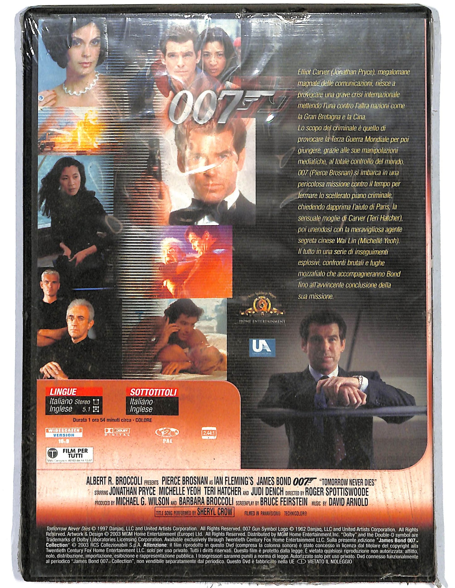 EBOND 007 Il domani non muore mai EDITORIALE DVD DB774130