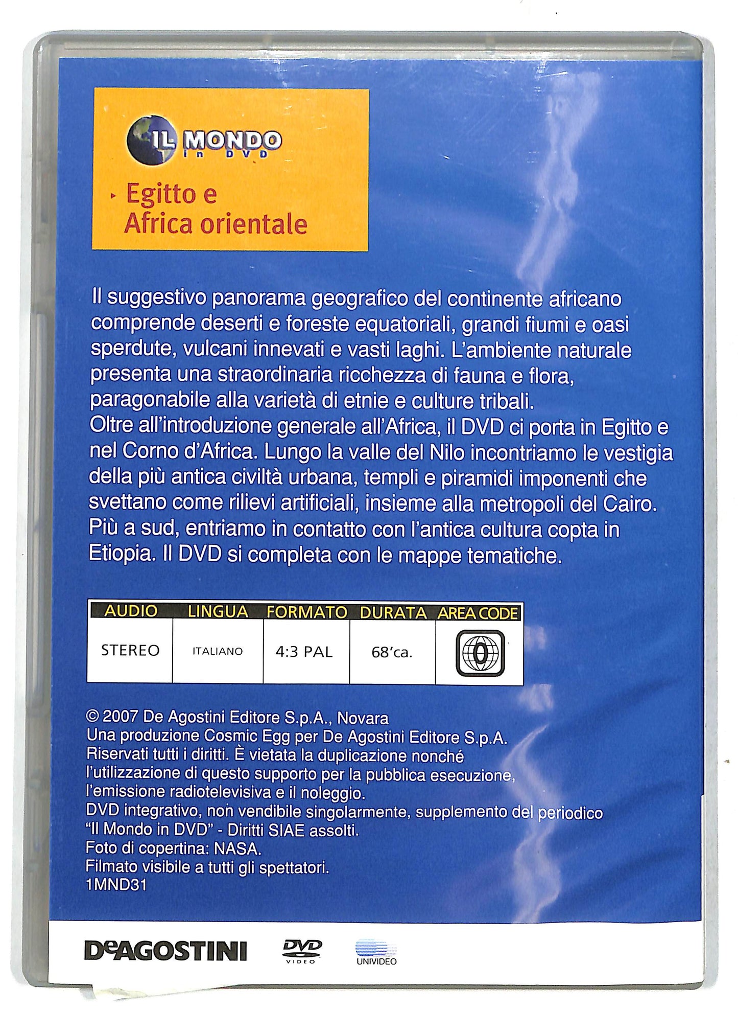 EBOND Il Mondo in - Egitto e Africa orientale DVD DB774361