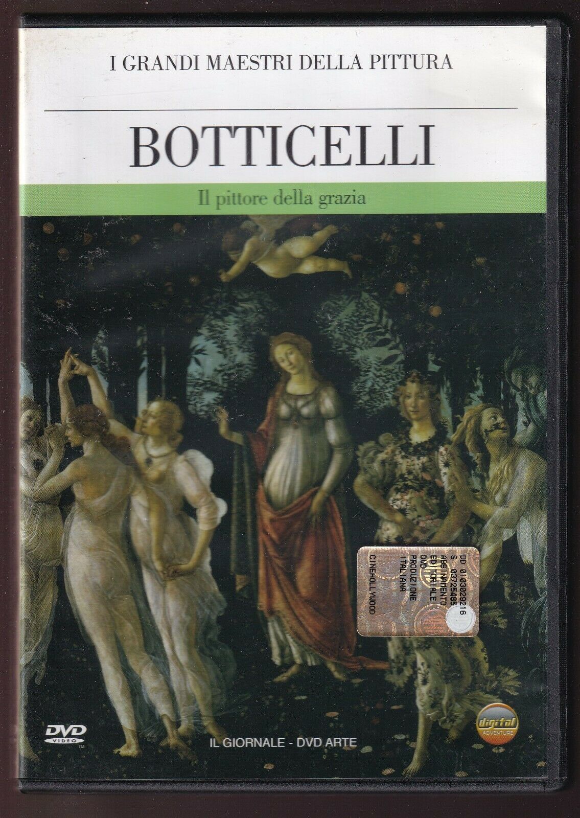 EBOND I Grandi Maestri Della Pittura Botticelli Editoriale DVD DB774537