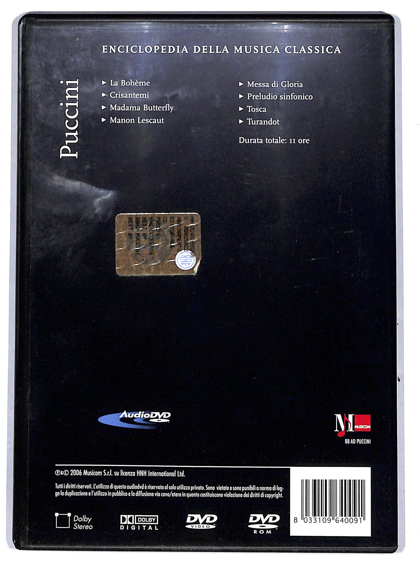 EBOND puccini 1858 - 1924 volume 9 DVD DB774544