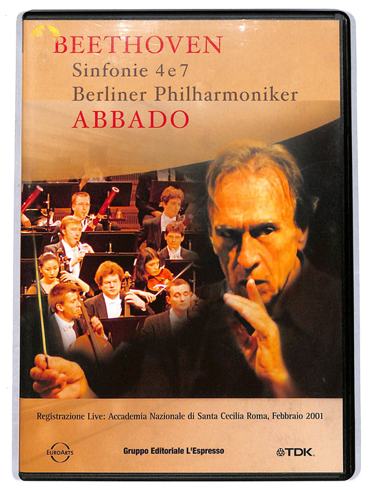 EBOND beethoven sinfonie 4 e 7 abbado DVD DB774545