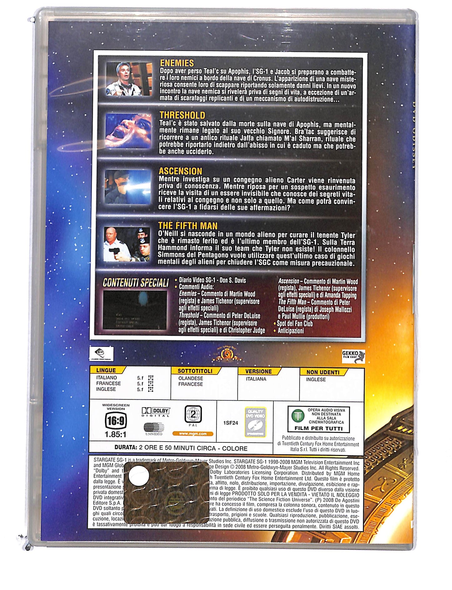 EBOND Stargate SG-1 dvd odissey file 90-93 EDITORIALE DVD DB774711