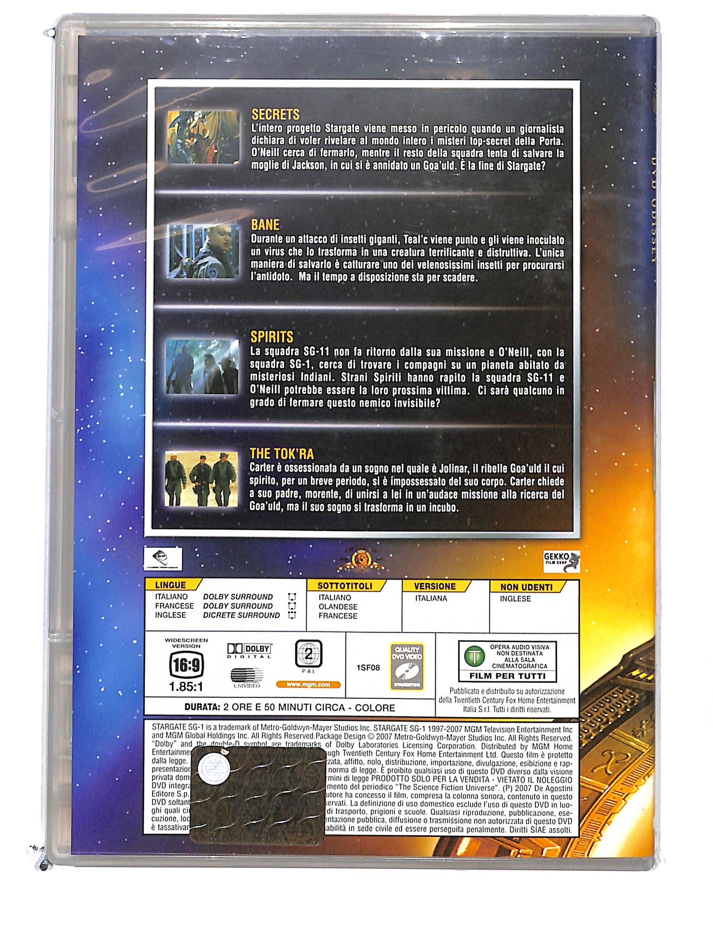 EBOND Stargate SG-1 dvd odissey file 30-33 EDITORIALE DVD DB774720