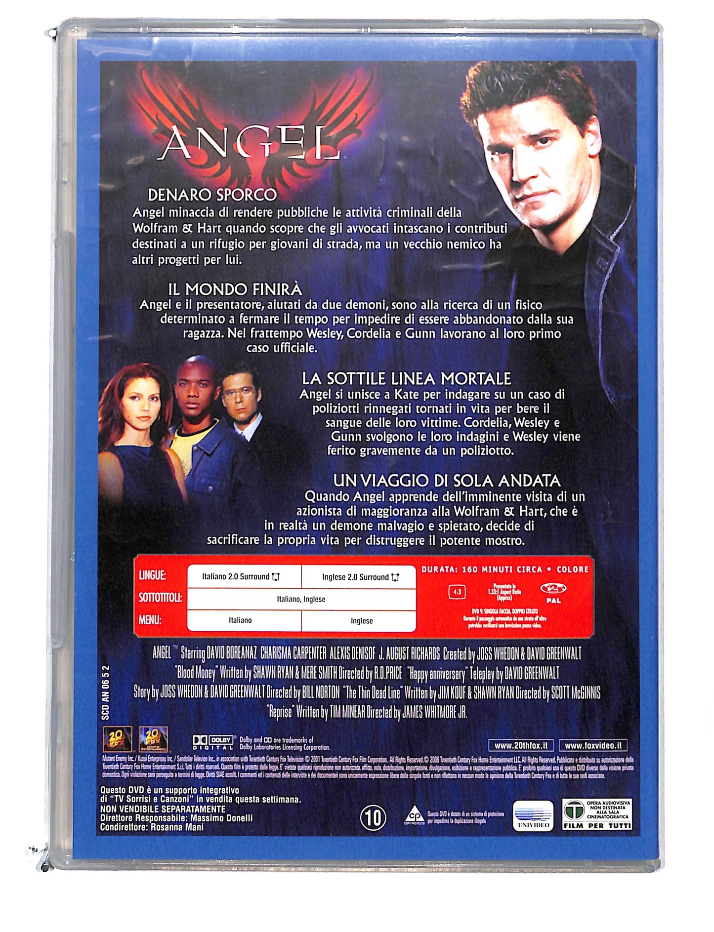 EBOND Angel stagione 2 disco 4 EDITORIALE DVD DB774753