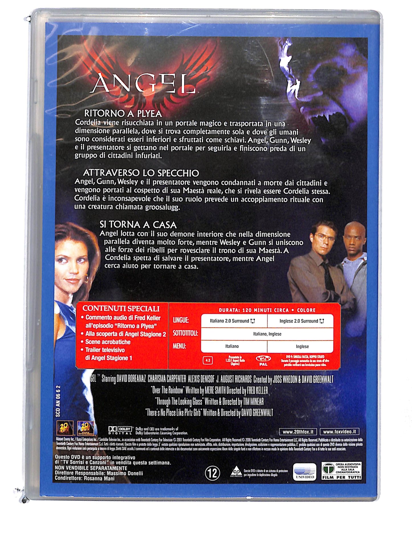 EBOND Angel stagione 2 disco 6 EDITORIALE DVD DB774757