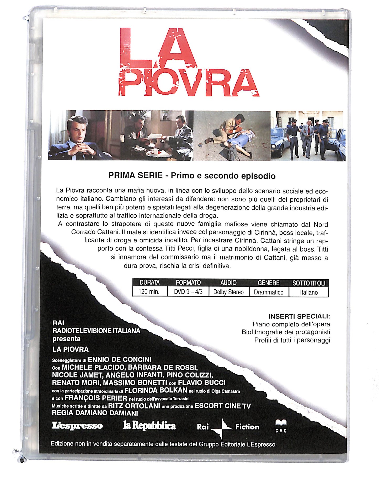 EBOND La piovra vol.1 - prima serie primo e secondo episodio DVD DB774773