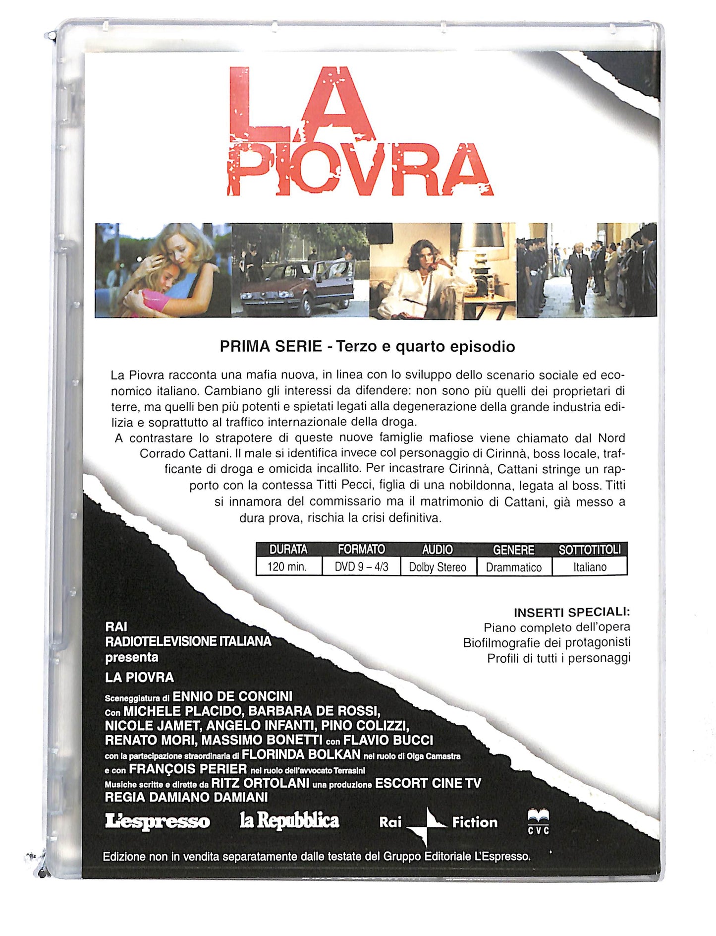 EBOND La piovra vol.2 prima serie - terzo e quarto episodio DVD DB774774