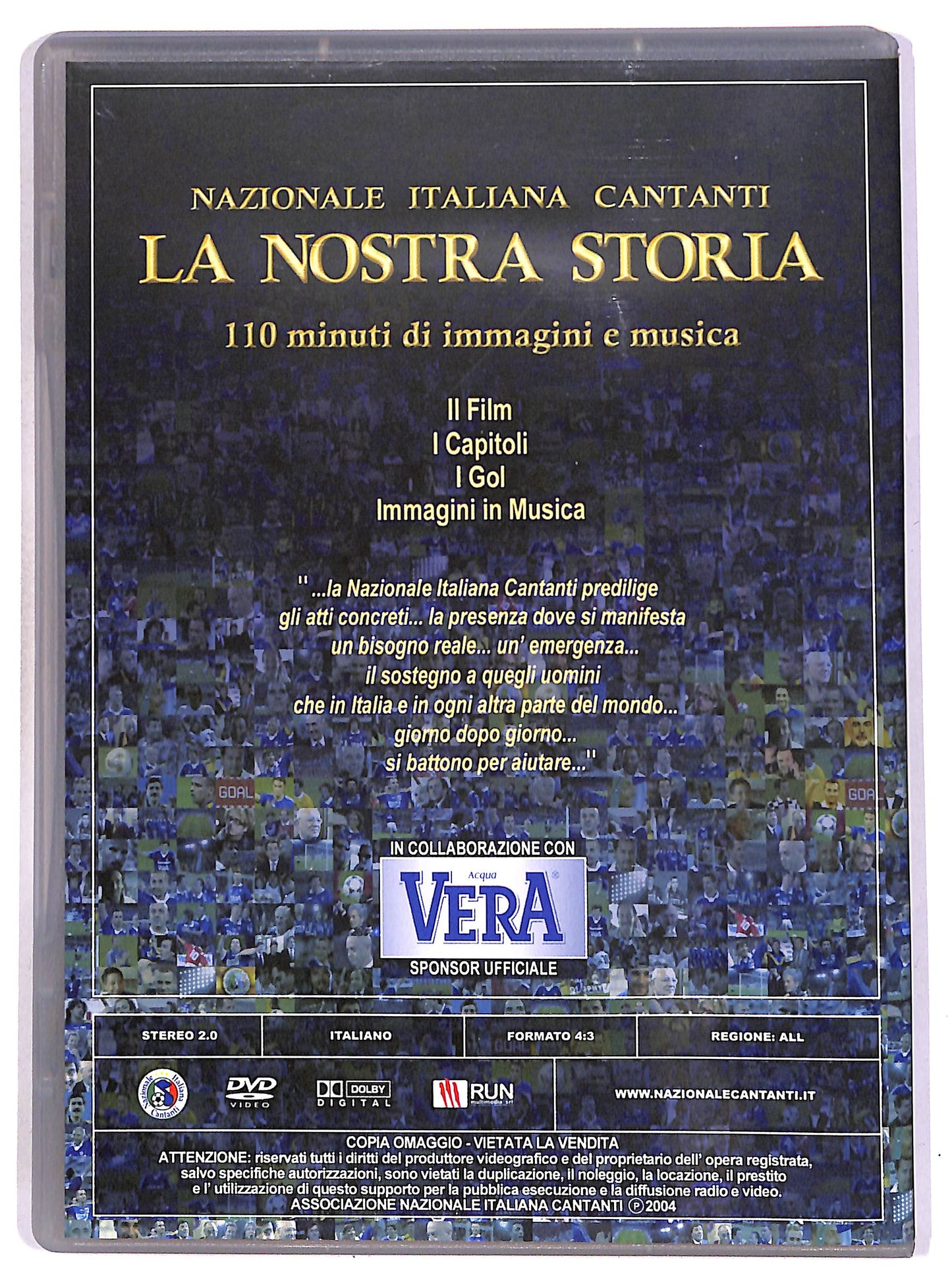 EBOND Nazionale Italiana Cantanti - La nostra storia DVD DB774840