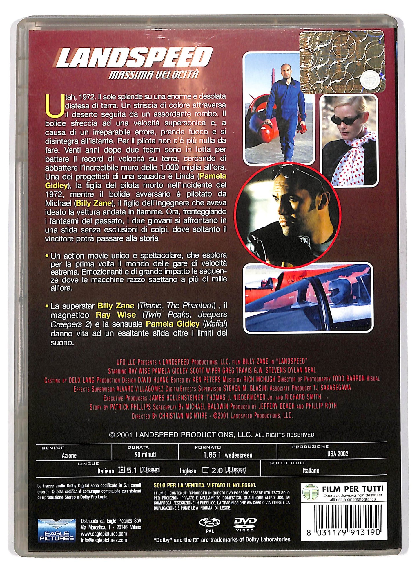 EBOND Landspeed - Massima Velocita DVD DB774848
