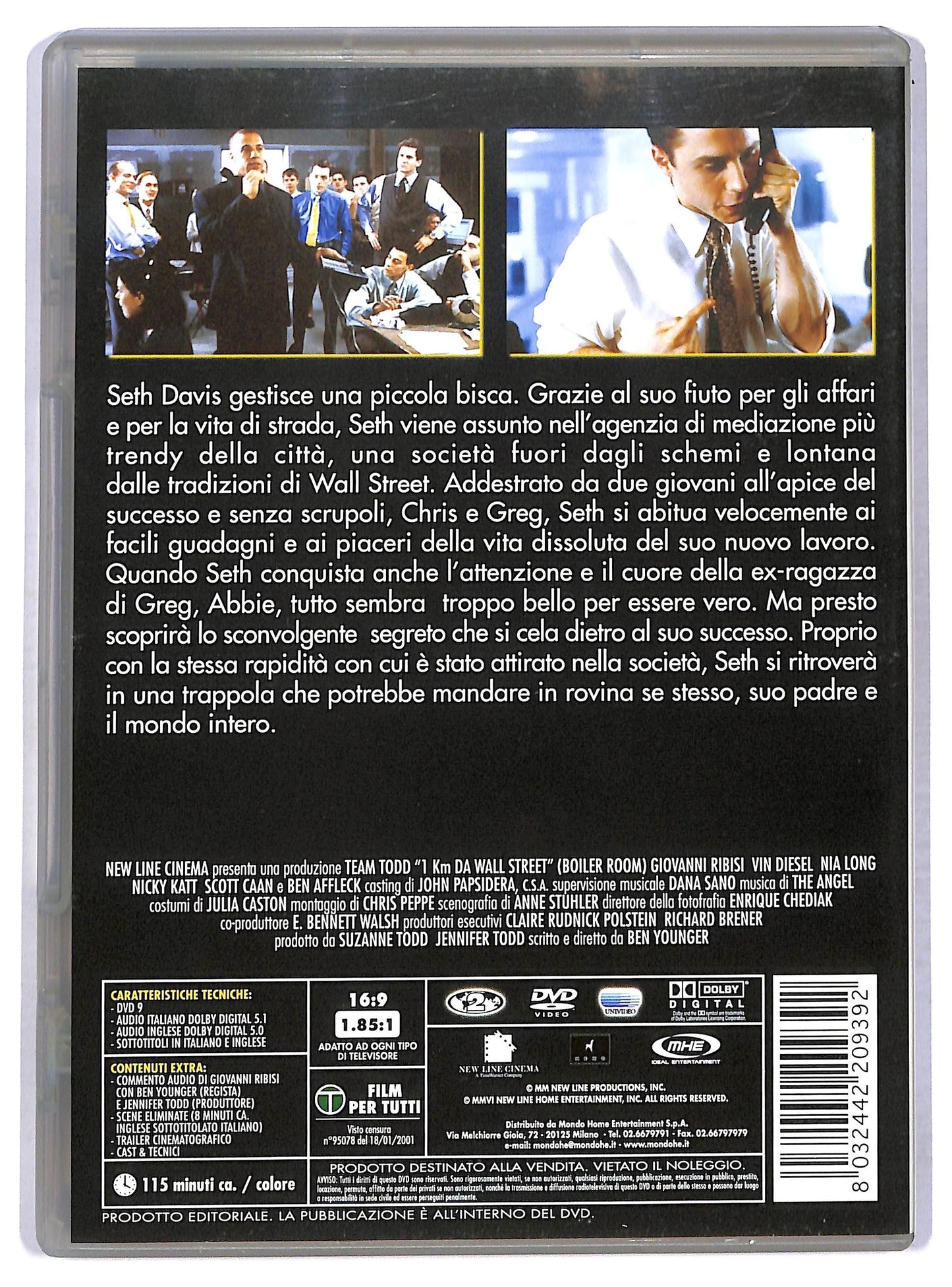 EBOND 1 km da wall street DVD DB774849