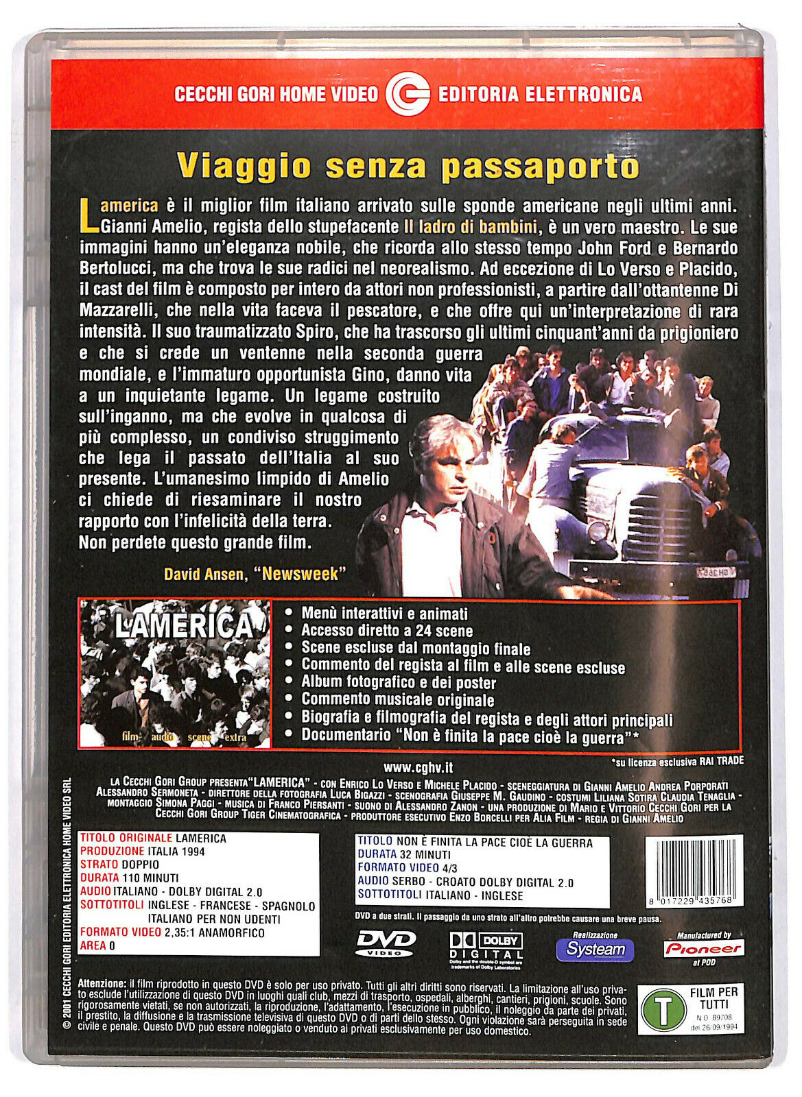 EBOND Lamerica DVD DB775046