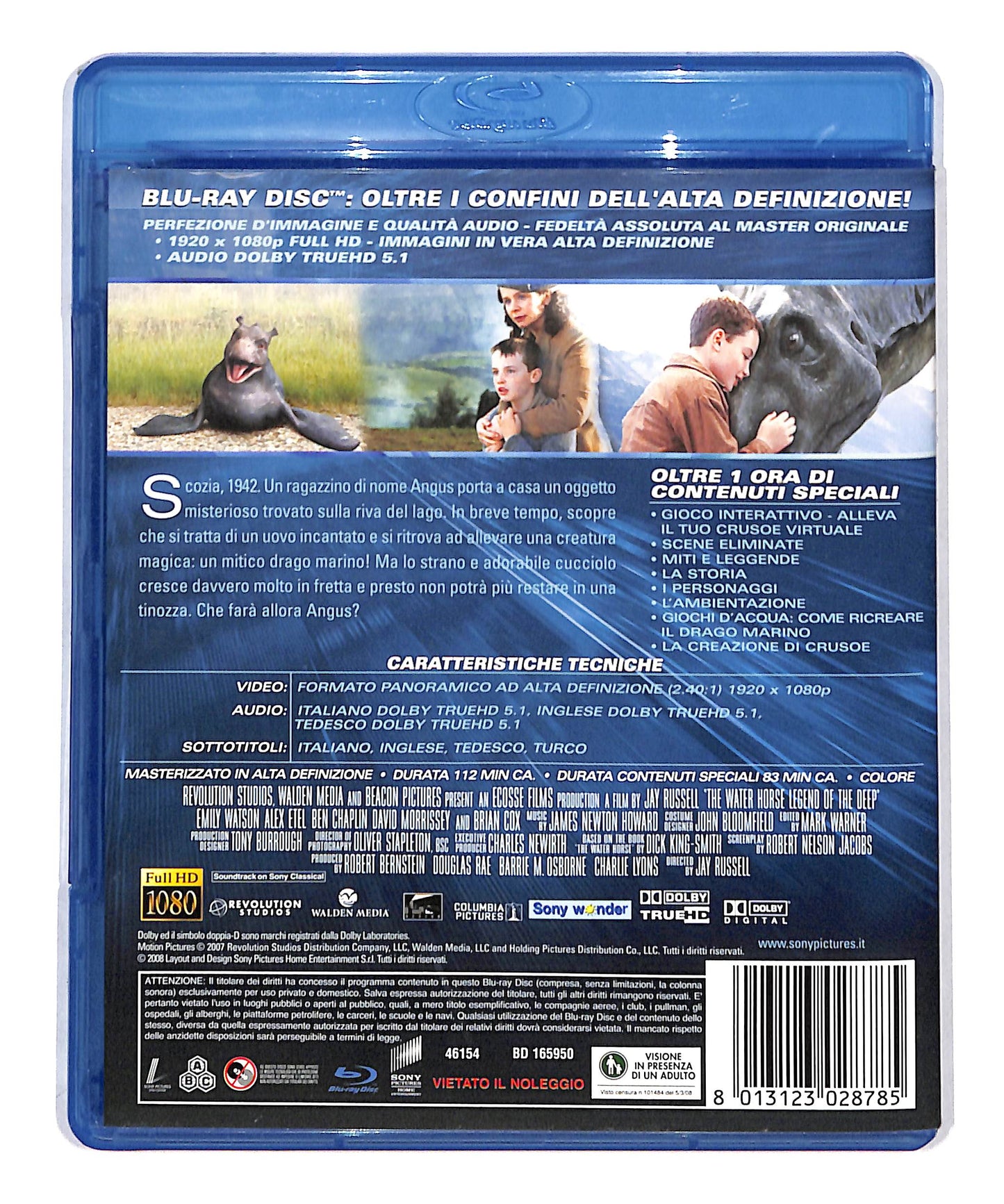 EBOND The Water Horse - la leggenda degli abissi BLURAY DB775121